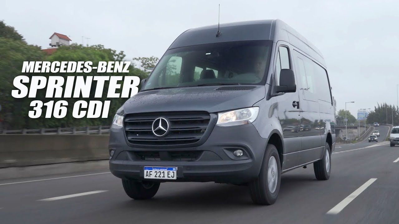 Mercedes-Benz Sprinter 316 4+1 - Test - Matías Antico - TN Autos