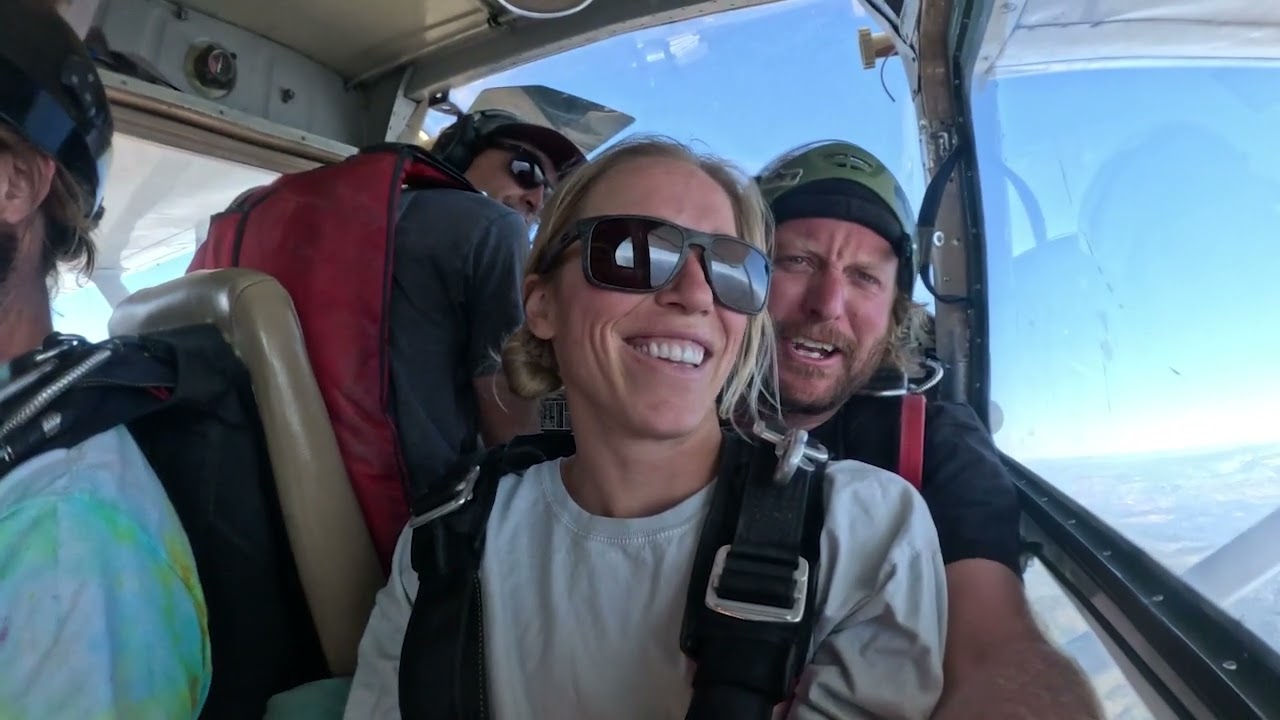 Kimberly Skydives At Skydive Yosemite!