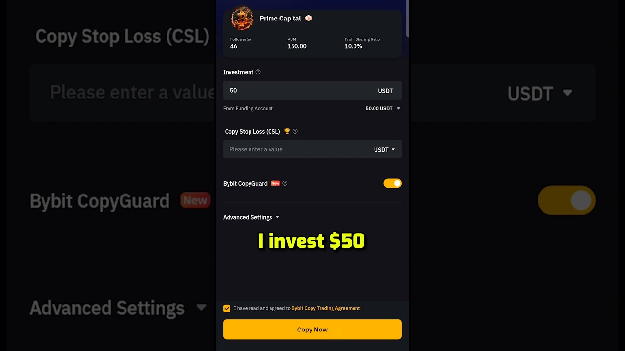 Bybit Copy Trading Results #shorts