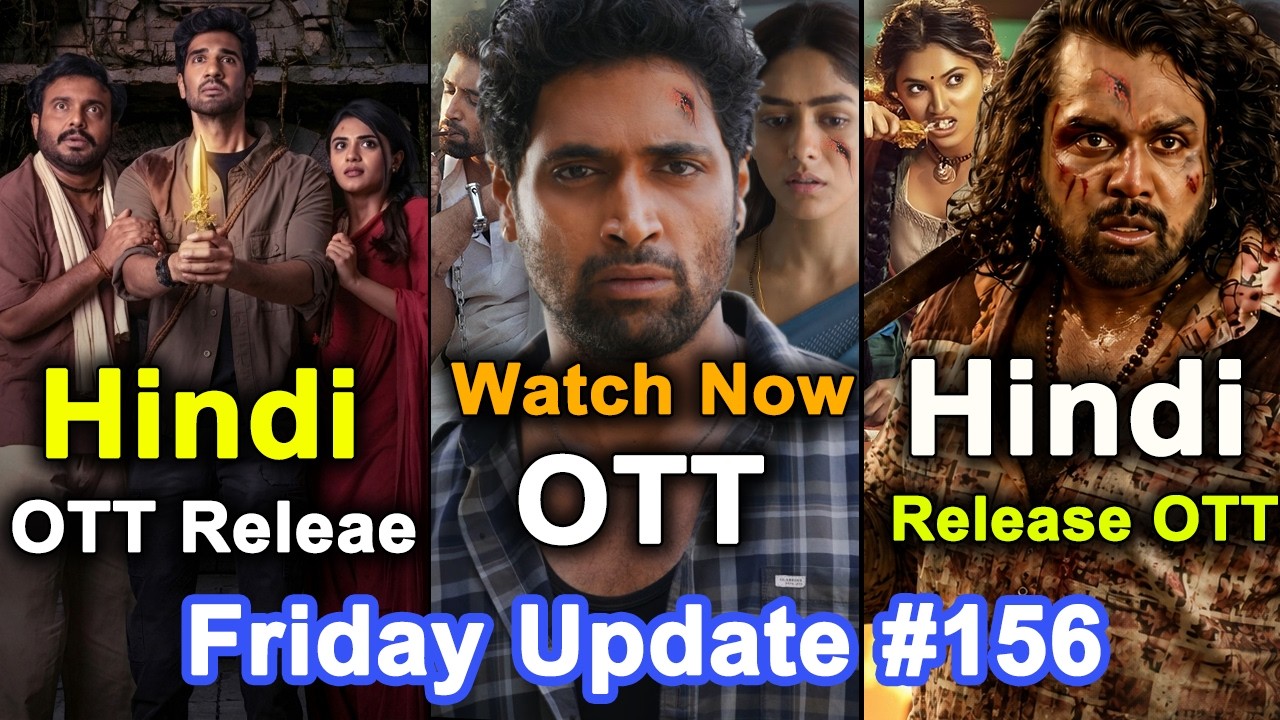 Rakasa Hindi OTT Release 🥵, Dacoit Watch Now 🤩, Karuppu Hindi Release 😱 | Friday Update #156