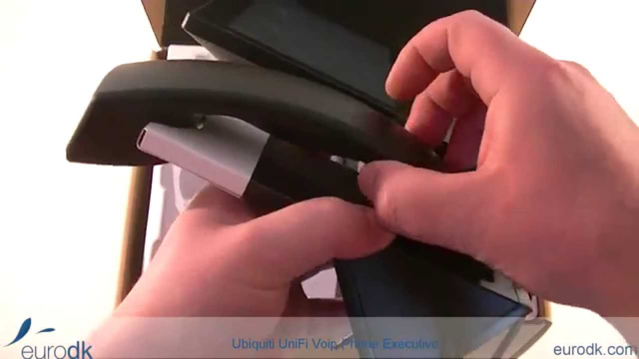 Ubiquiti UniFi Voip Phone Executive QUICK UNBOXING & SPECIFICATIONS HD