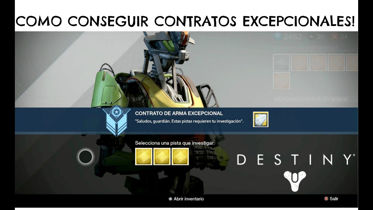 Destiny | COMO CONSEGUIR CONTRATOS EXCEPCIONALES!