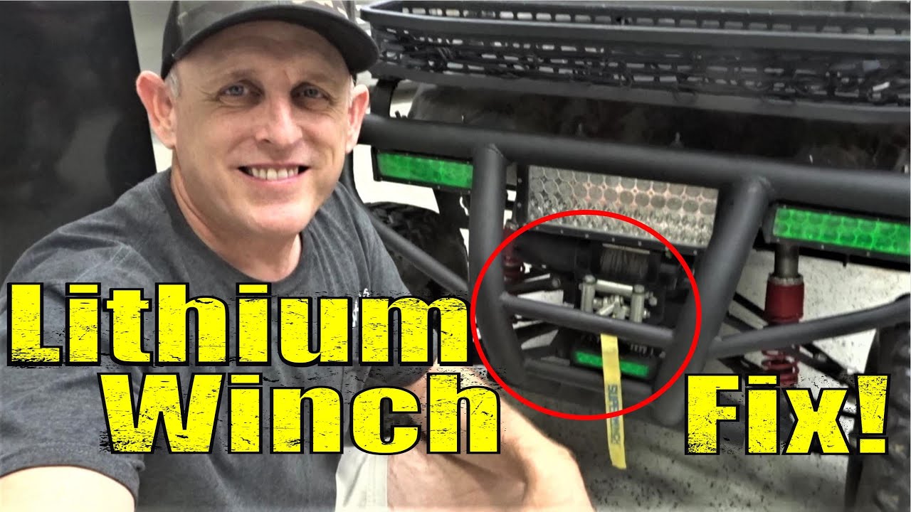 Winch Fix for Lithium Battery Setups