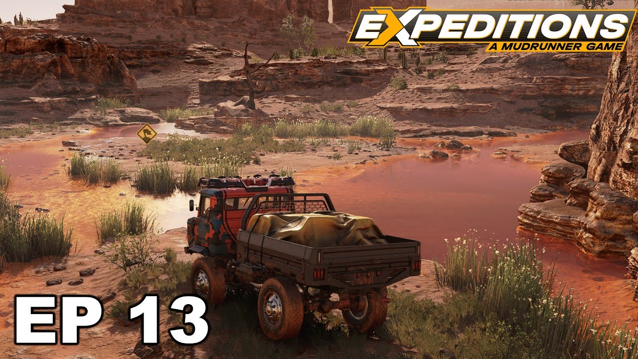 How to finish Mystery of the Red Water in Expeditions: A Mudrunner Game | Ep 13 Let's Play