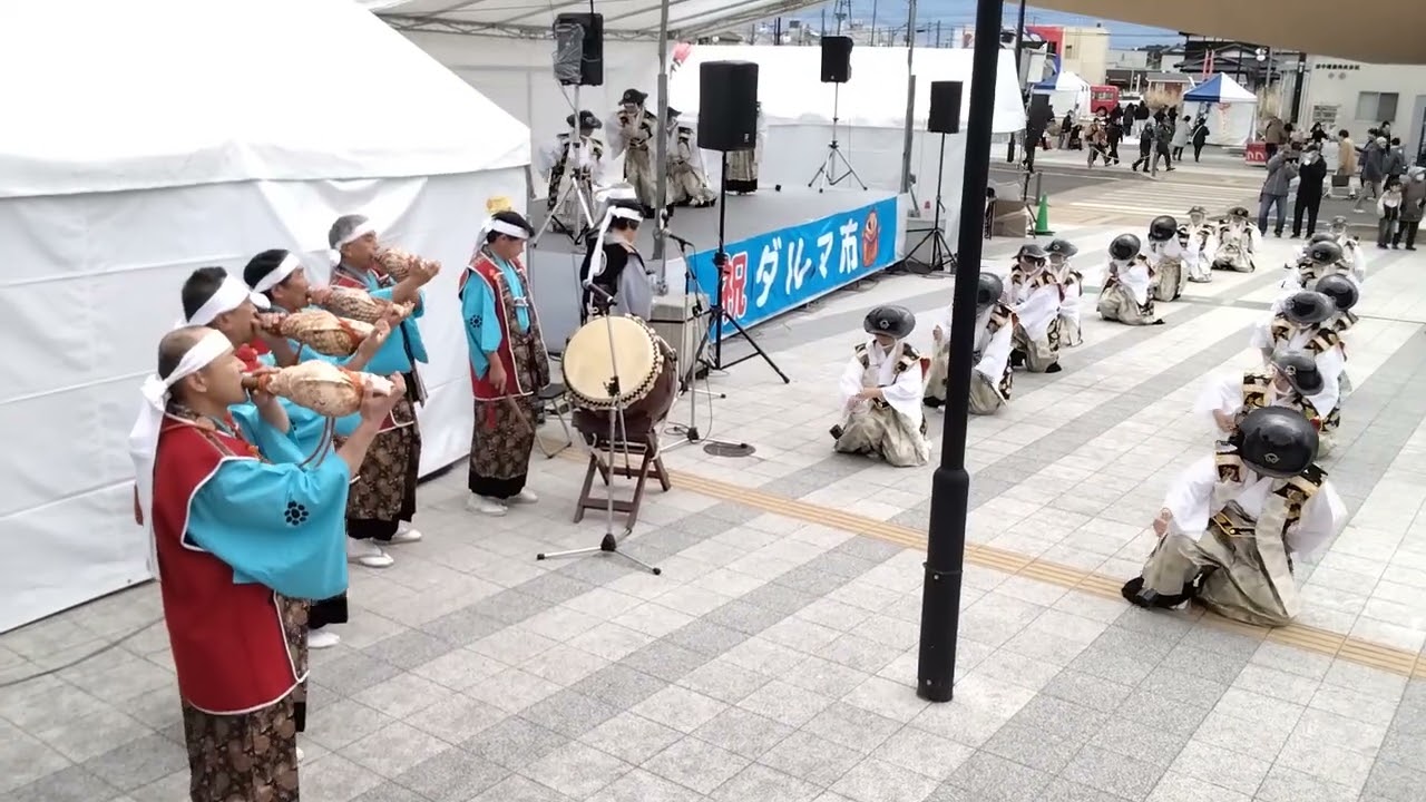 相馬流れ山踊りby双葉町ダルマ市