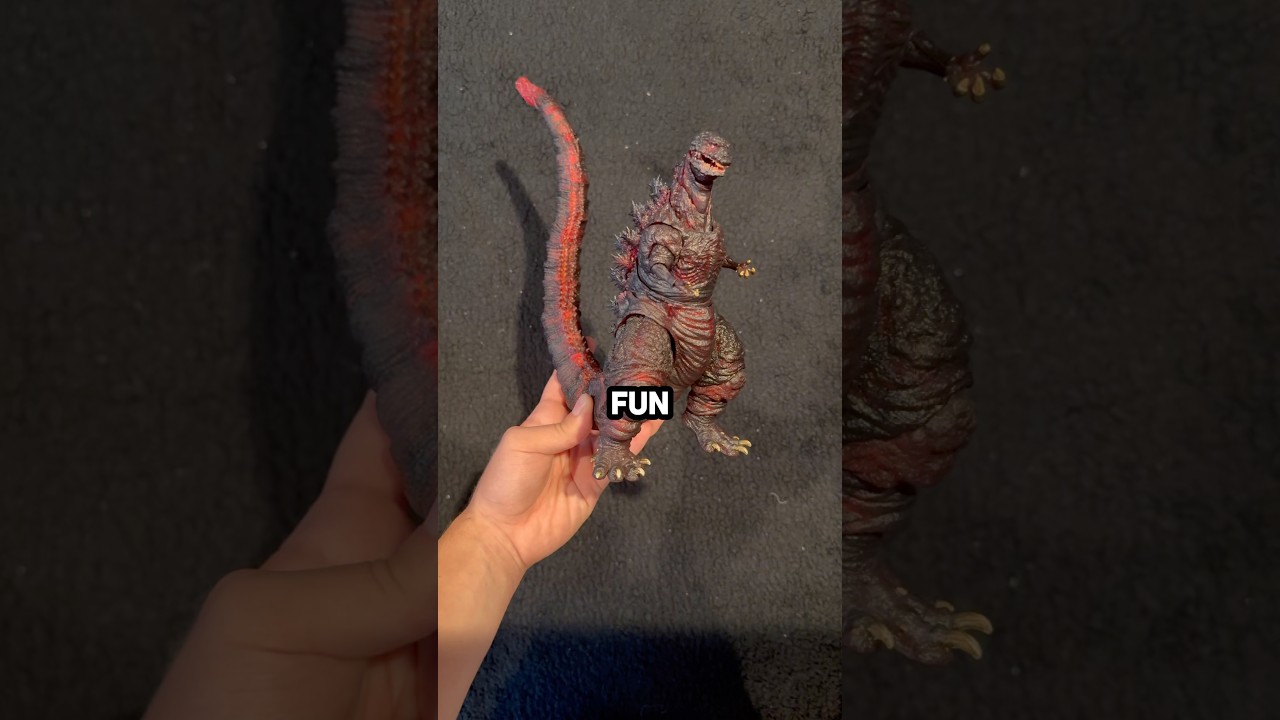 SHIN GODZILLA REVIEW 🔥🔥 #godzilla #collection #actionfigures #fyp #shmonsterarts #review #toys