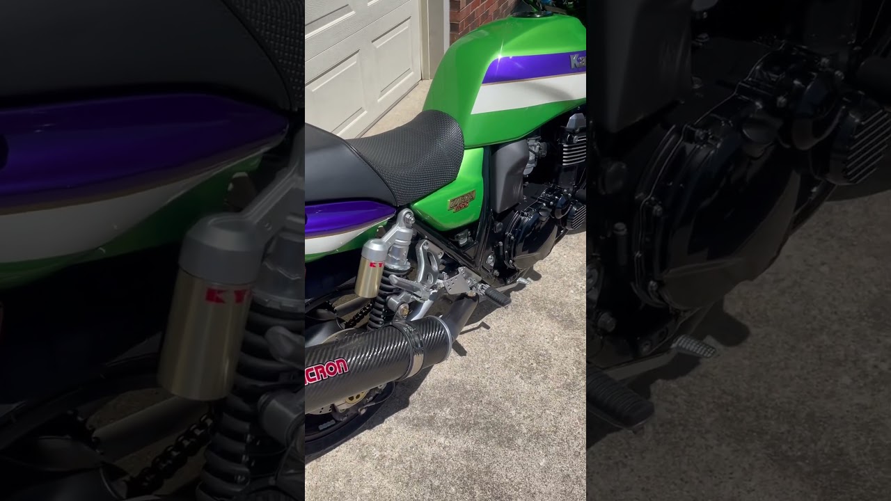 2000 ZRX1100 Kawasaki start and sound
