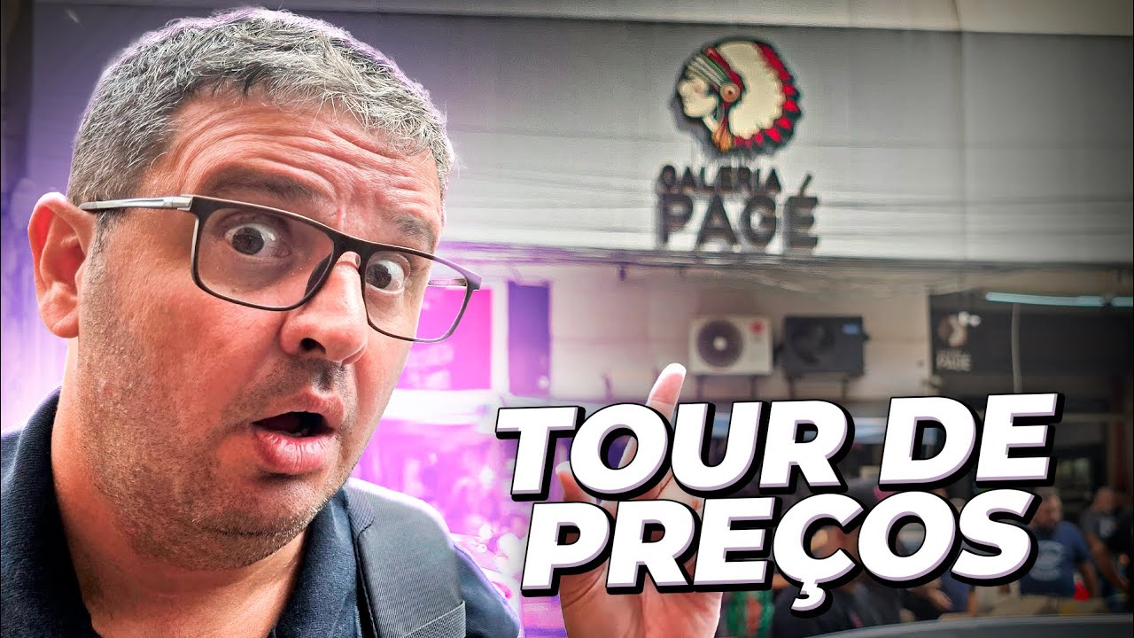 Tour de preços na Galeria Pagé da rua 25 Março: Eletrônicos, iluminação e perfumes árabes