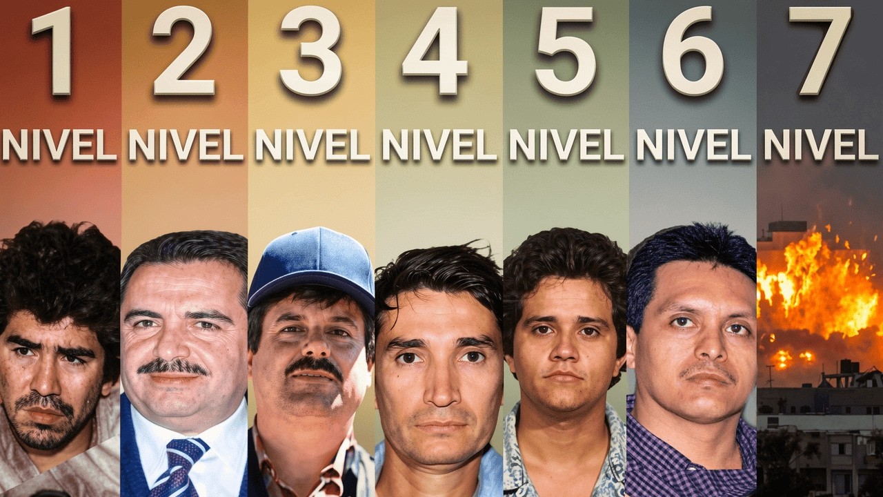 7 Niveles De Amenaza De Los CAPOS DEL NARCOTRAFICO
