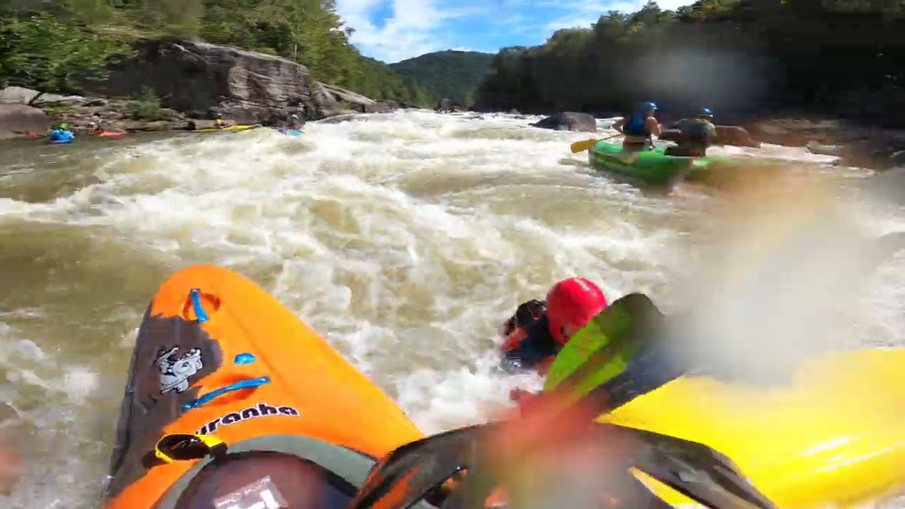 Lost Paddle Upper Gauley Swim