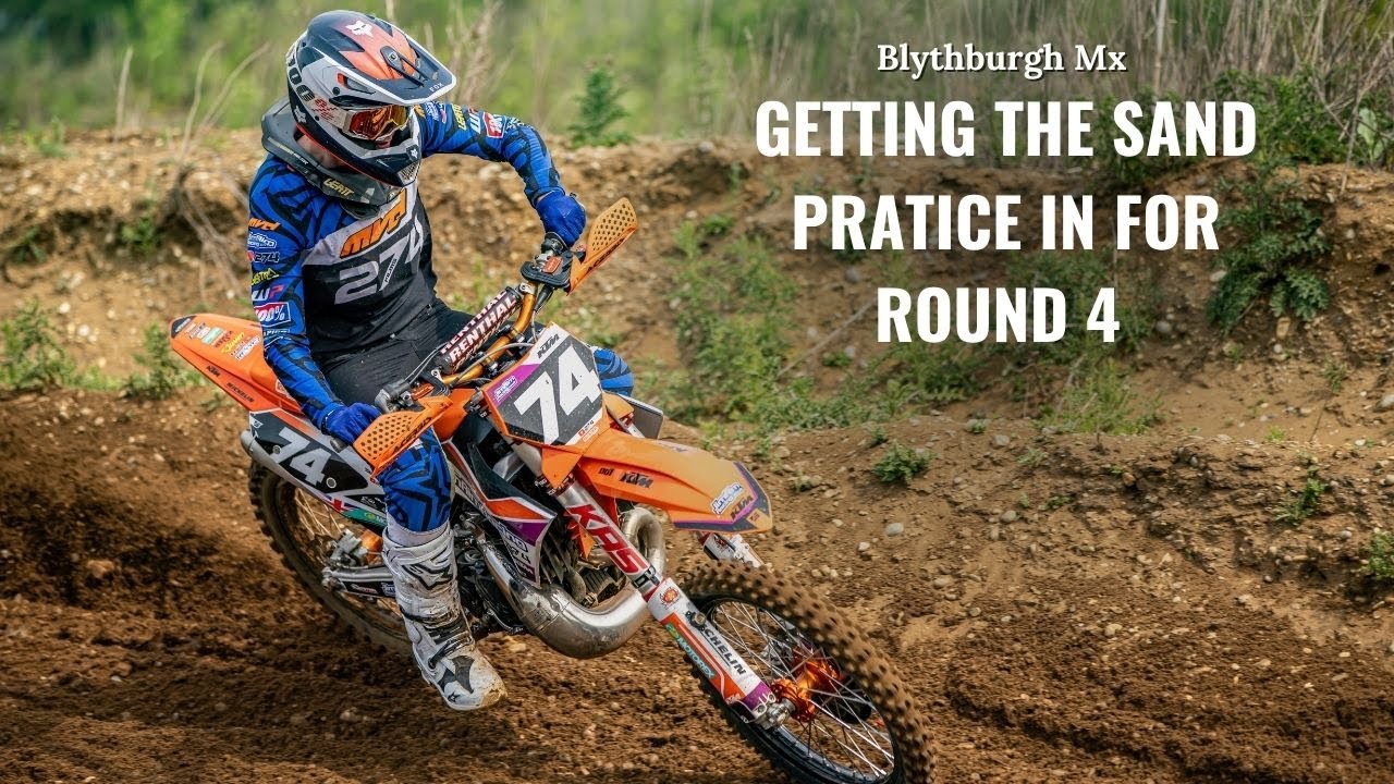 Getting Sand Ready for Round 4 At Blythhburgh Mx (Ft British riders)