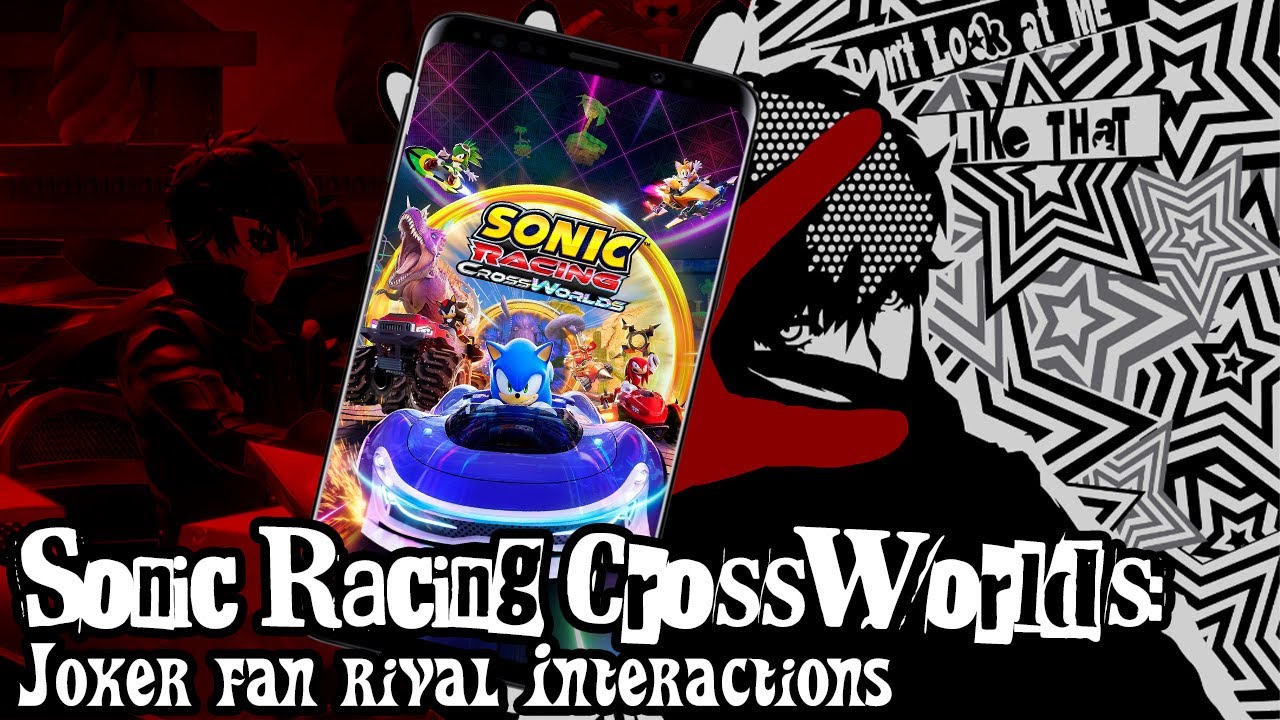 Sonic Racing CrossWorlds: Взаимодействие фанатов-соперников Джокера