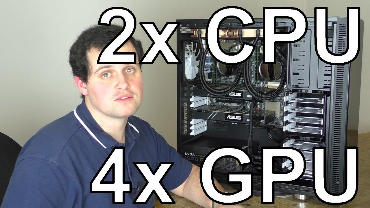 Stavíme Dual Xeon + Quad GPU workstation/server