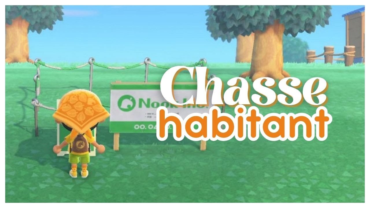 🐱 CHASSE à l'habitant et incruste... | Animal Crossing New Horizons