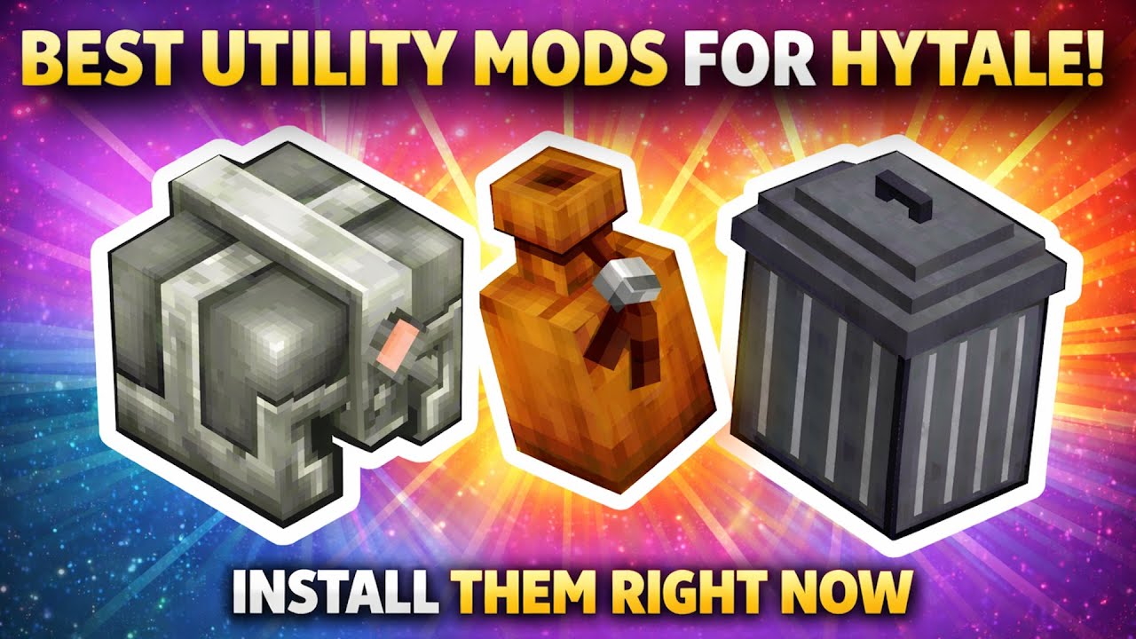10 BEST UTILITY MODS - HYTALE (EARLY ACCESS)