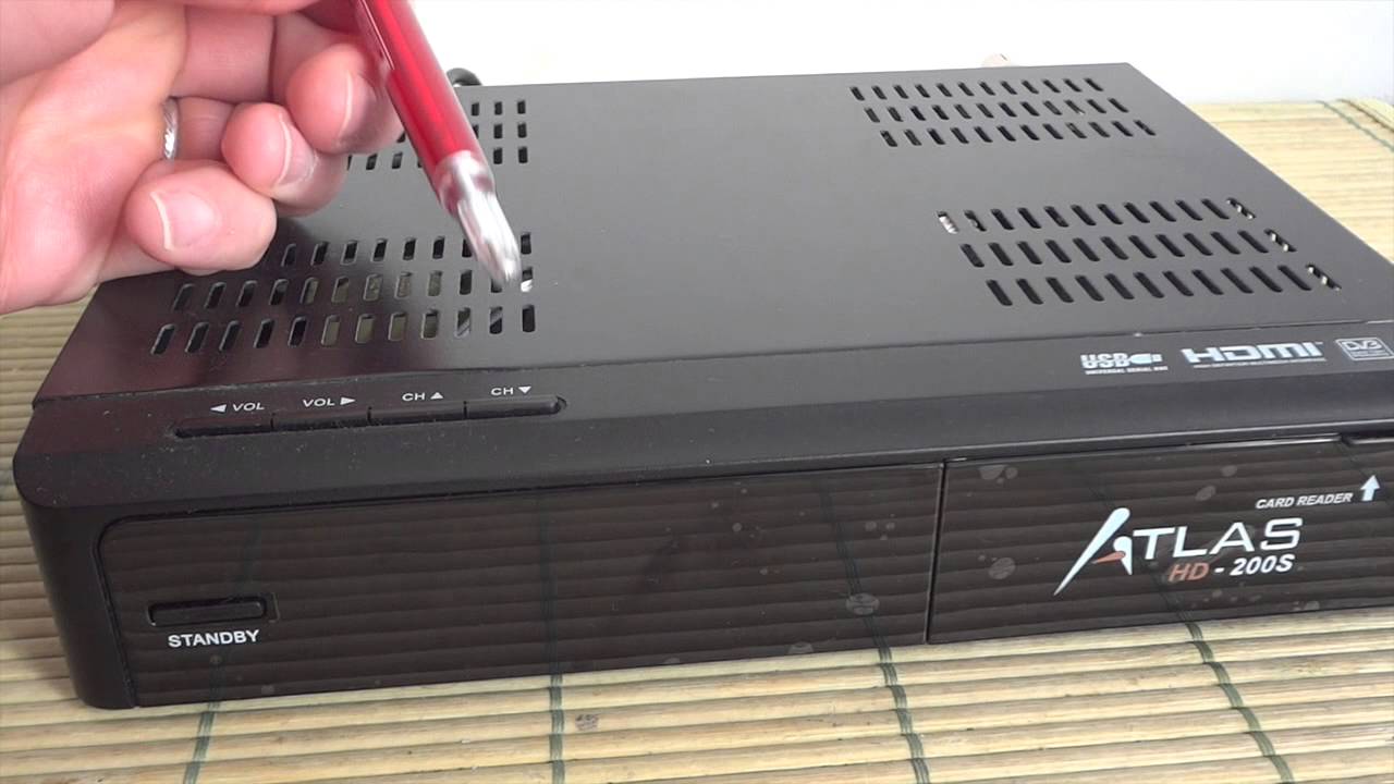 [Tuto] -  Clean du récepteur Atlas HD 200s