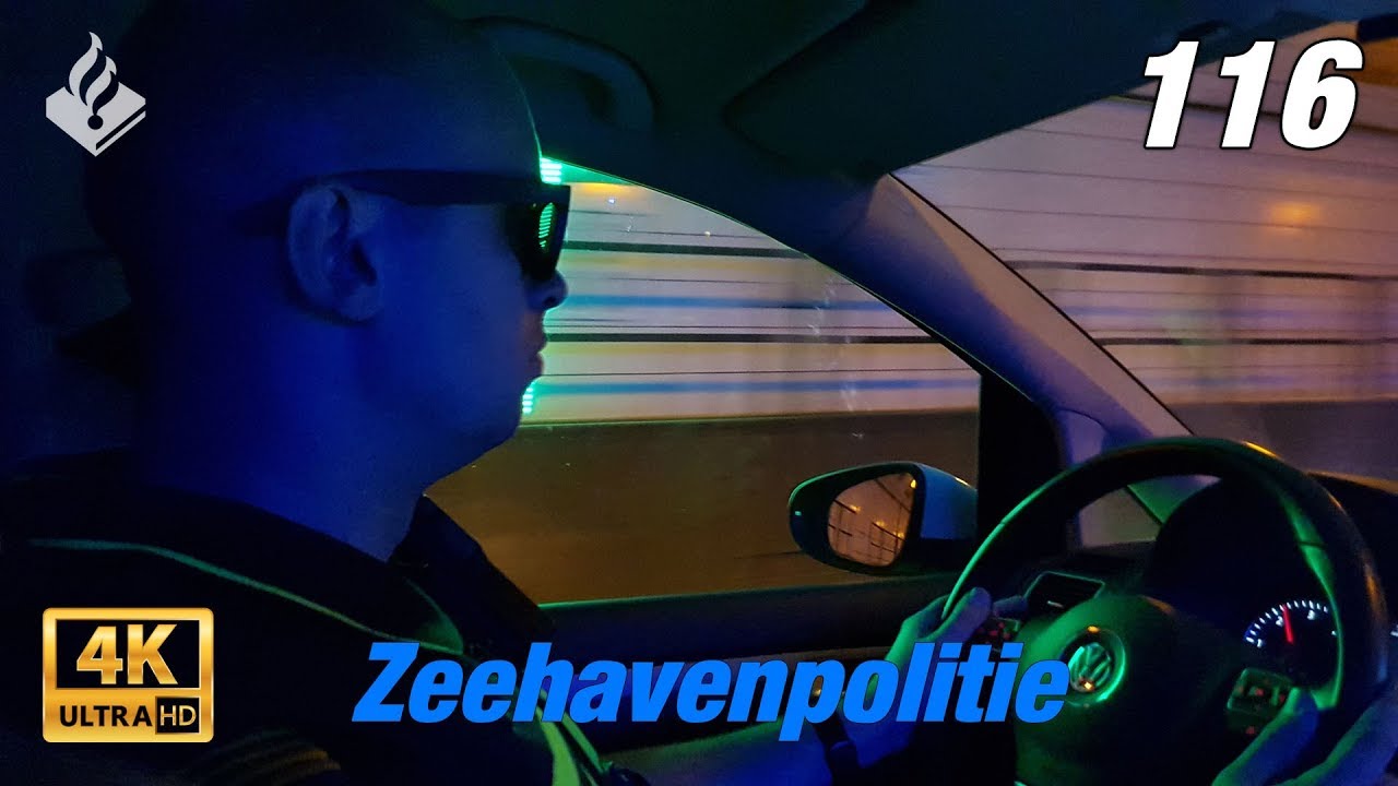 Politievlogger Jan-Willem op bezoek bij de Zeehavenpolitie (Rotterdam)  4k Deel 2