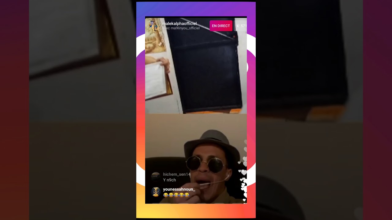 لايف 11/02/21 الشاب مقلينيو و اللاعب الكبير ألفينيو 😂😂😂