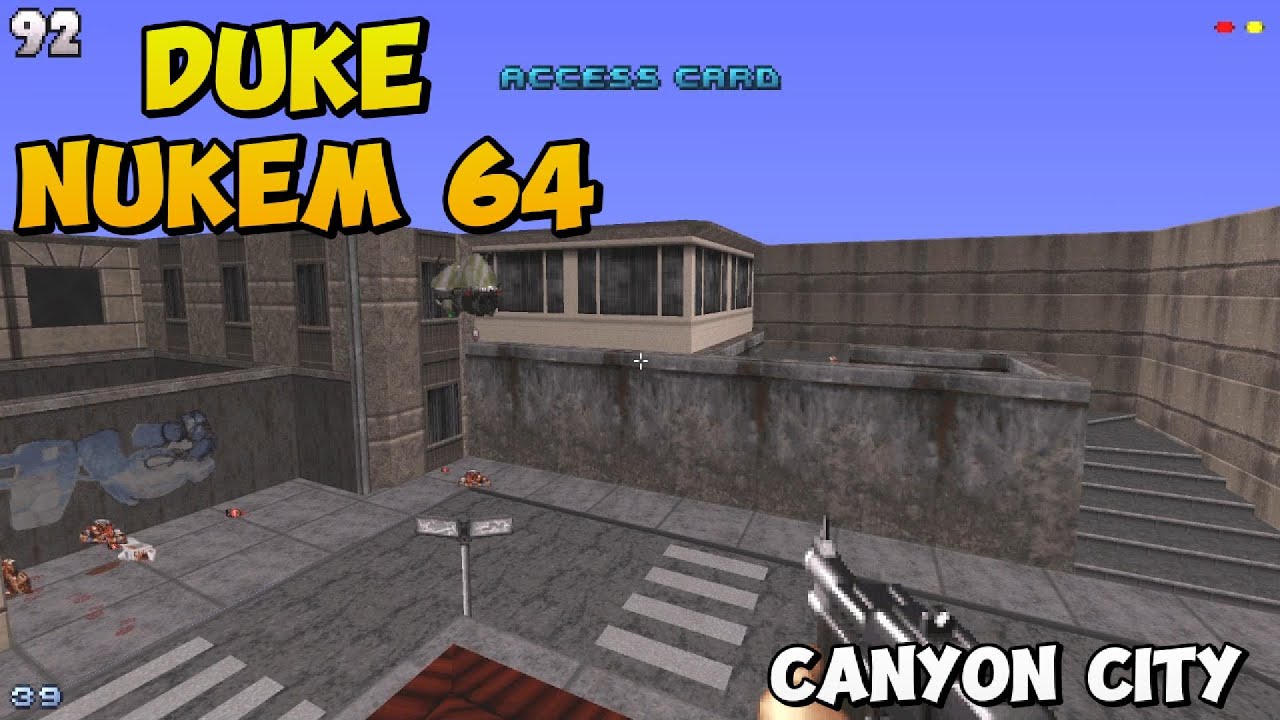 Duke Nukem 64 PC Port- Canyon City