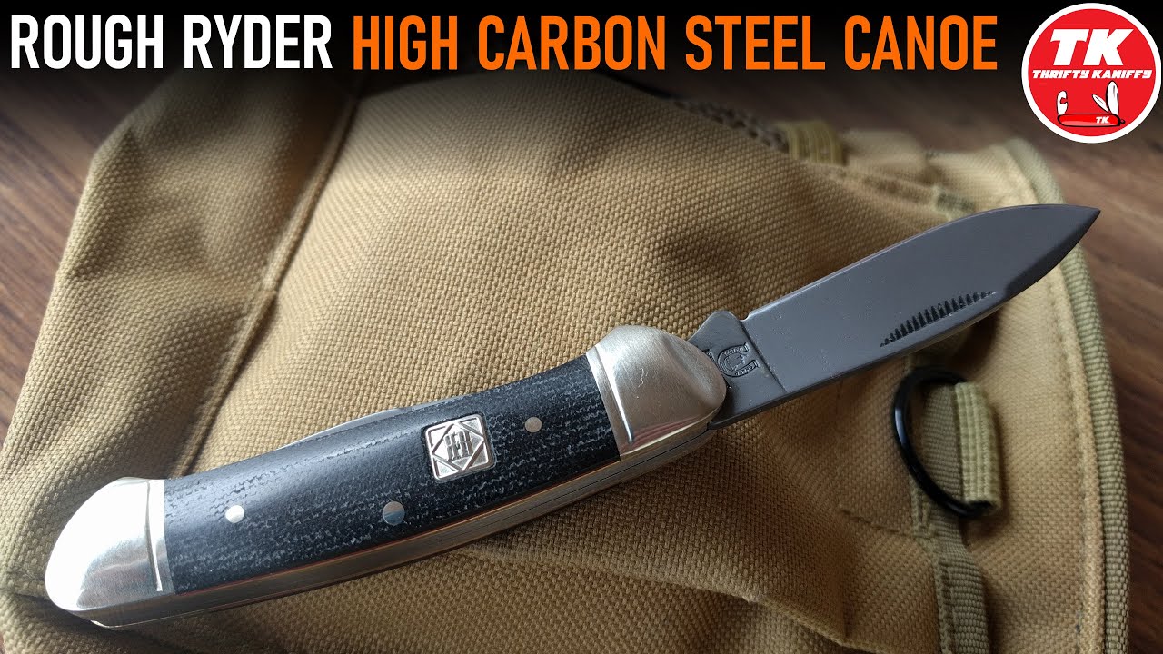 Rough Ryder High Carbon Steel Canoe Pocket Knife RR1571