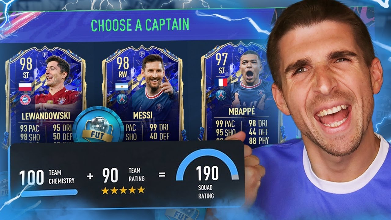 TOTY НАПАДЕНИЕ В ДРАФТЕ - СОБРАЛ ДРАФТ 190 FIFA 22
