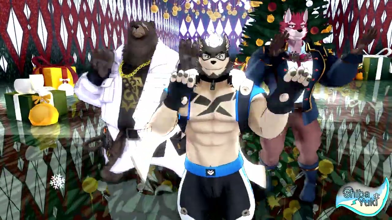 [MMD Shiba Yuki] Caramelldansen Christmas (Happy new year 2025)