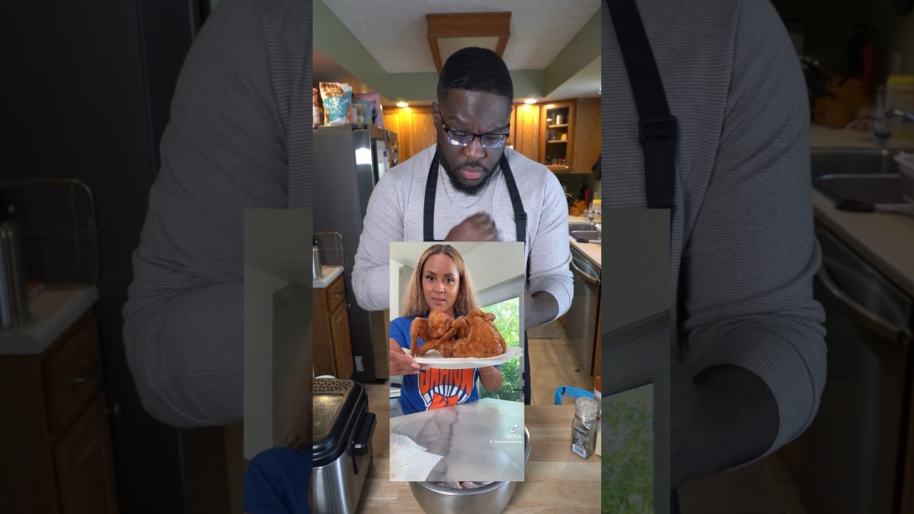 Chinese Takeout Chicken Wing Recipe Review with @themoodyfoodytoni #cooking #foodreview #howto