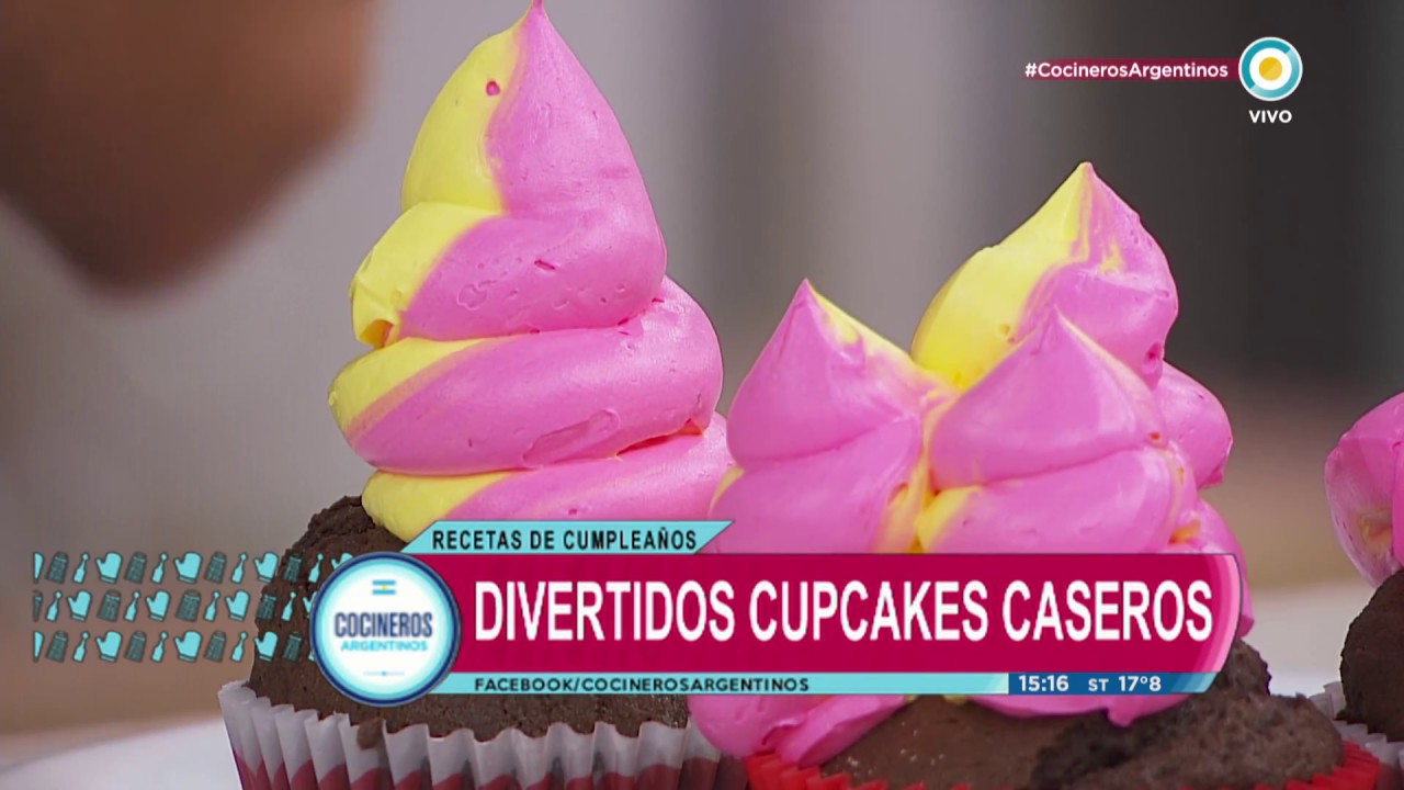 Cupackes para cumpleaños en Cocineros Argentinos (3 de 3)