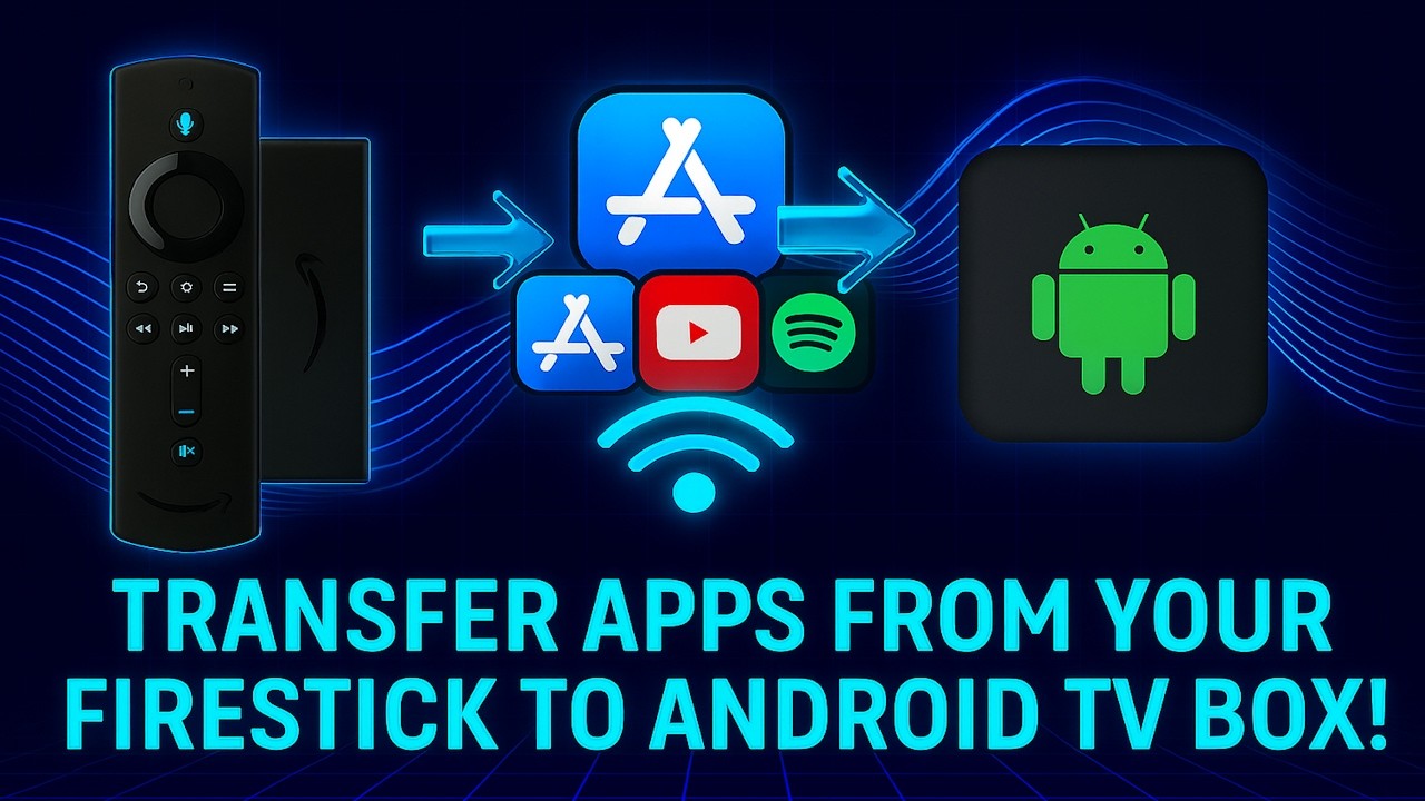 🛜 Беспроводной перенос приложений со старого Firestick на Android TV
