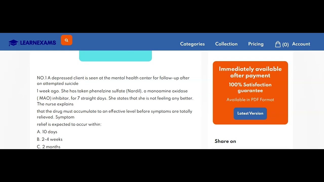 NCLEX RN Versions 1 to 12 Test bank 2022-2023 comprehensive