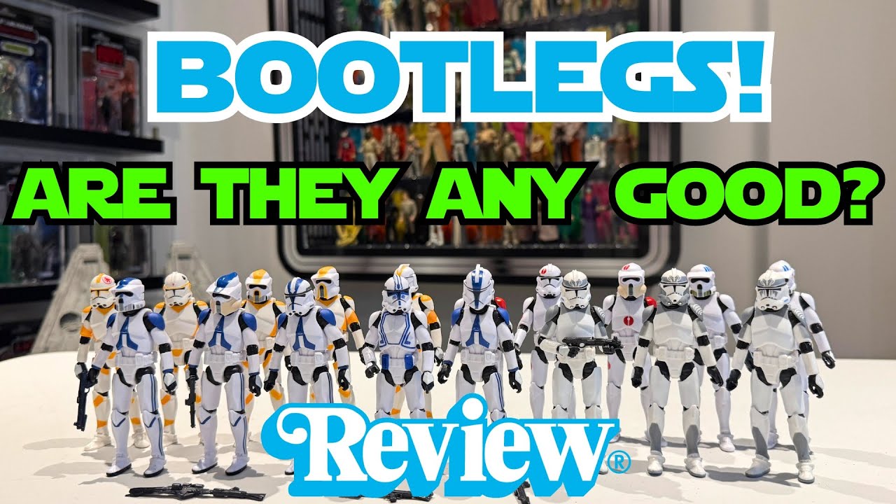 Star Wars BOOTLEG Vintage Collection Clone Troopers!
