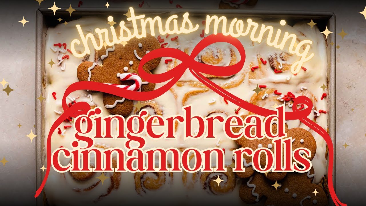 Gingerbread Cinnamon Rolls