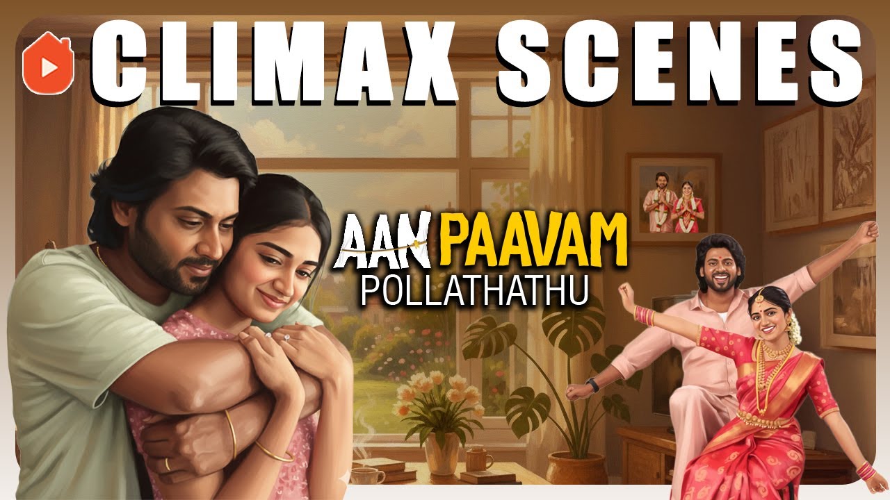 Aan Paavam Pollathathu Super Scenes Part-03 | Divorce, Feminism & Redemption.! | Rio Raj | Malavika