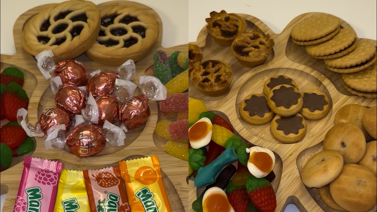 Platter ~ { Asmr } ~ Filling with sweets #asmr #platter #candy #foodasmr #foryou 