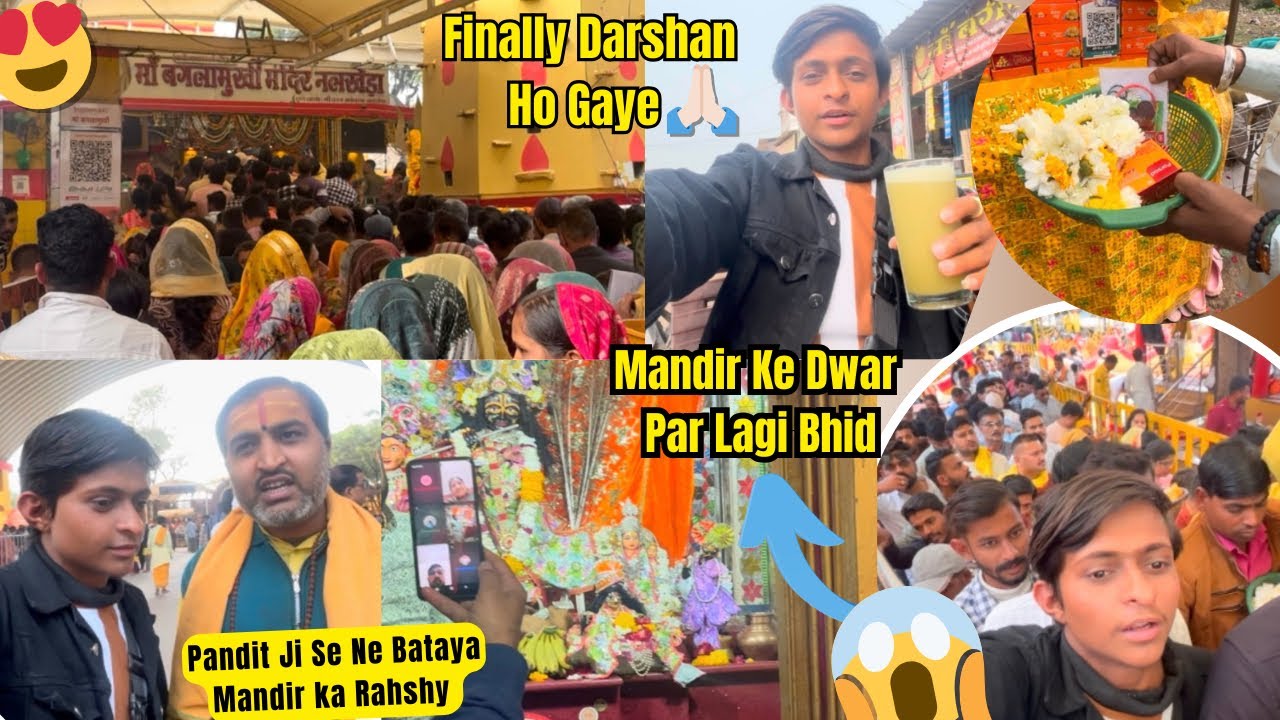 Finally Darshan Ho Gaye🙏🏻| Pandit Ji Ne Bataya Mandir Ka Rahshy😱| Starboi vlog ❤️#dailyvlog #vlogs 