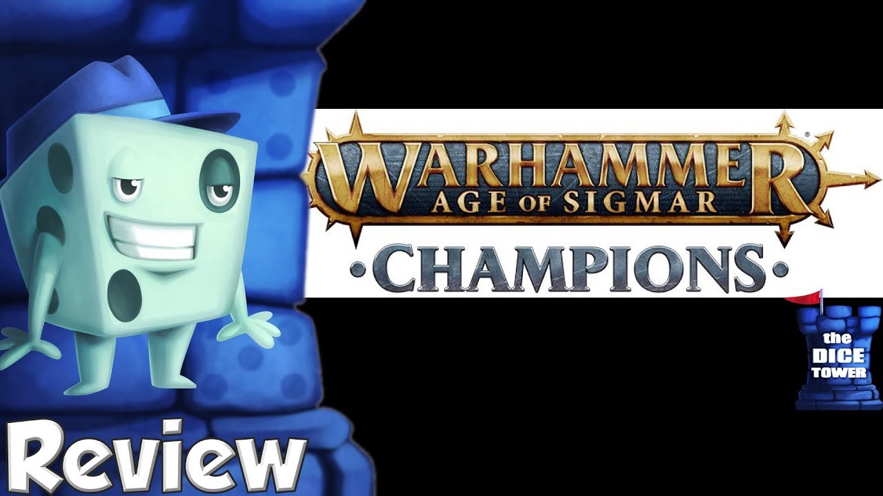 Warhammer Age of Sigmar: Champions Trading Card Game Review - with Tom Vasel