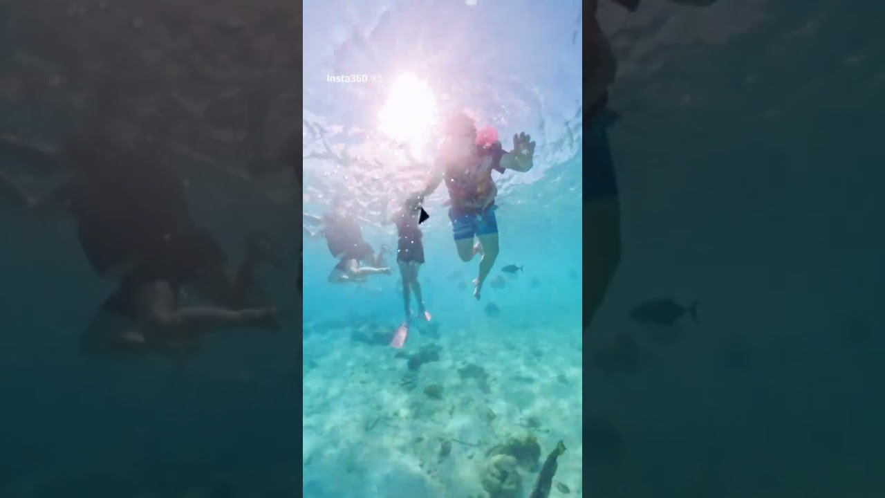 Snorkeling at Juag Lagoon with Berends Family