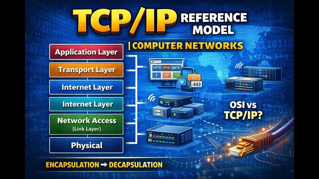 TCP/IP Reference Model , The Internet's Secret Language , Computer Networks
