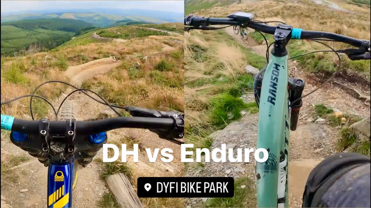 Is a DH bike needed at DYFI? Mondraker Summum R DH vs Scott Ransom Enduro bike  | DYFI Race Track