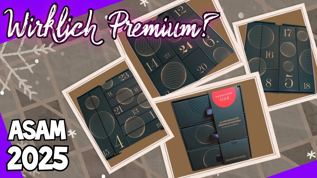 Asam ASAMBEAUTY Premium Adventskalender 2025 | #cala #adventskalender2025 #unboxing