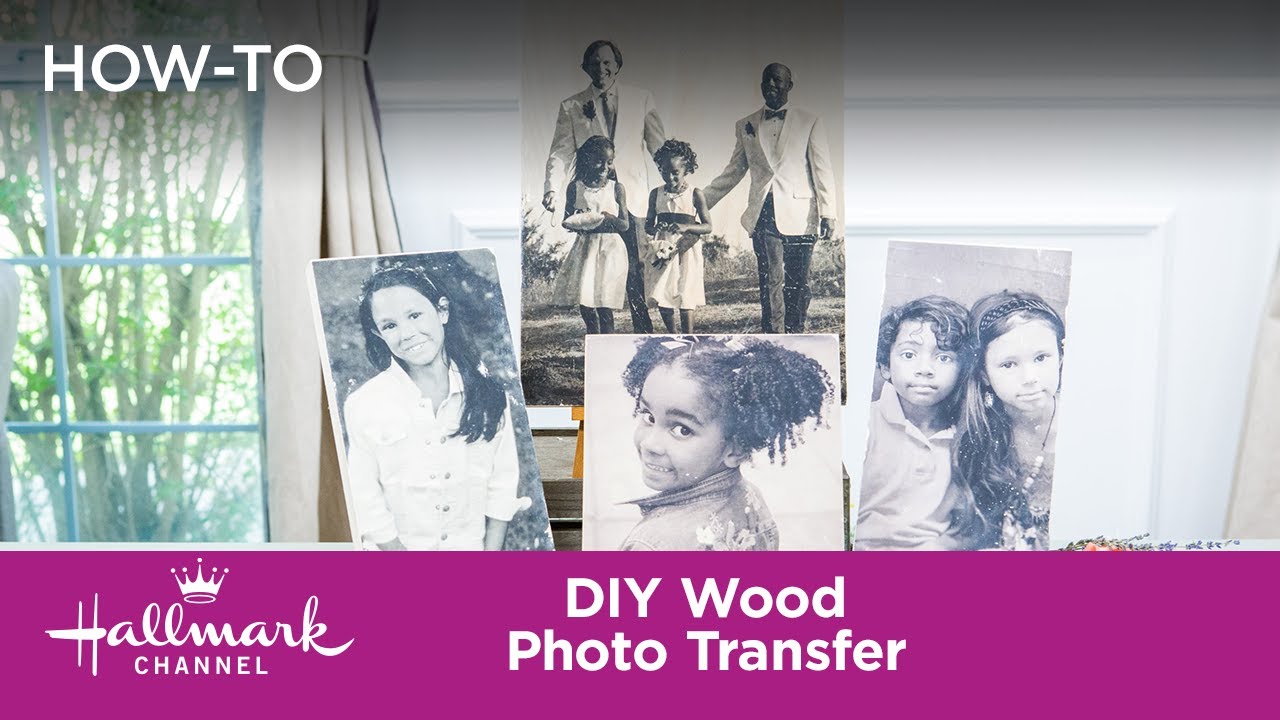 DIY Wood Photo Transfer - Home & Family