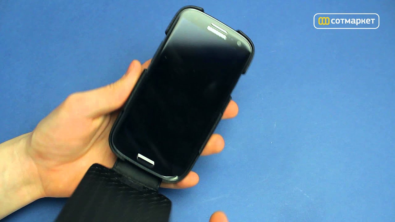 Видео обзор чехла Noreve для Samsung Galaxy S3 от Сотмаркета