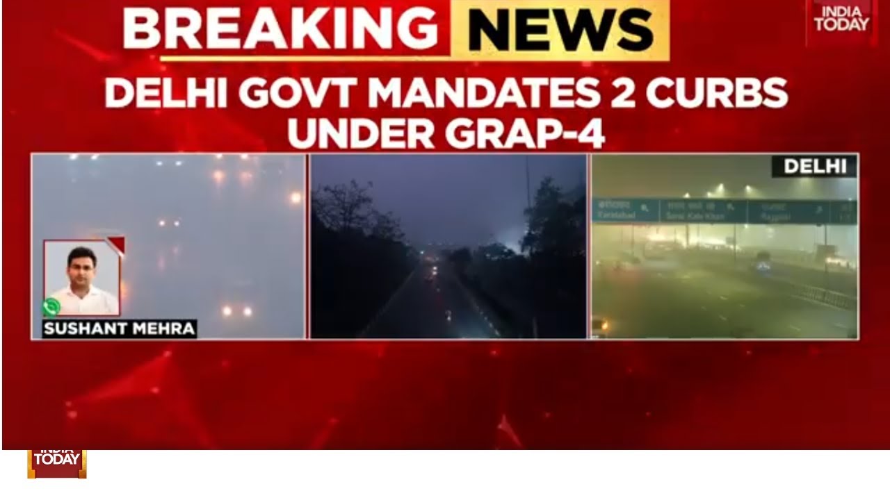 Delhi Pollution News: Sushant Mehra Reports on New Curbs as Govt Lifts GRAP-4 but Retains BS-6 Ban