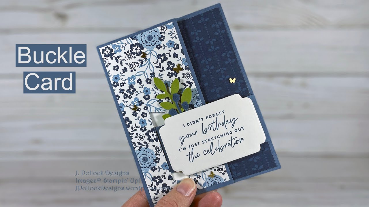 Buckle Fun Fold Card