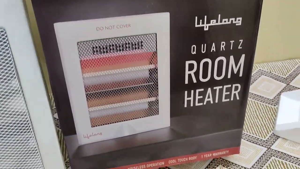 Lifelong Regalia 800 Watts Quartz Room Heater LLQH922 Unboxing and Review |Heater Good to buy or not
