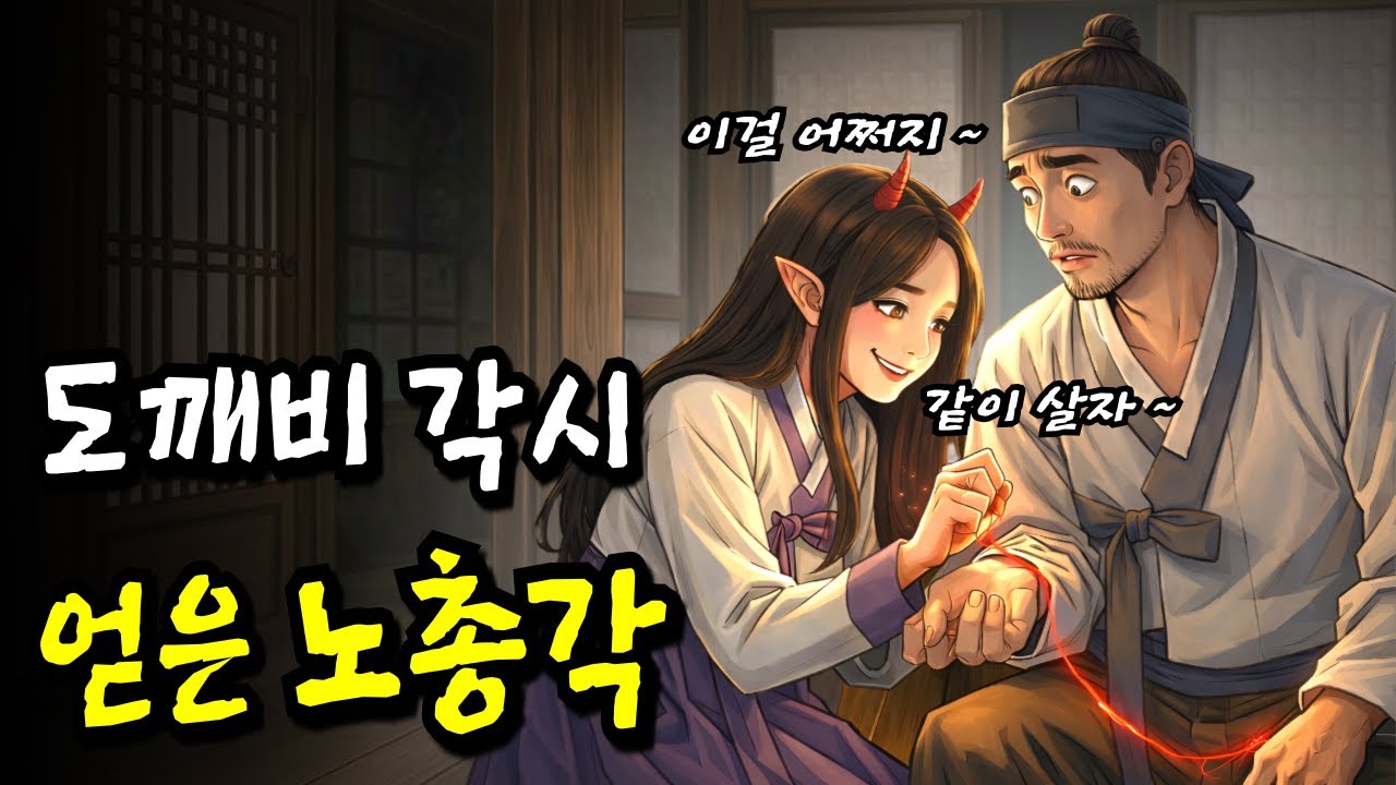도깨비의 시험을 받은 노총각 인생역전 조선시대이야기ㅣ야담ㅣ민담ㅣ옛날이야기