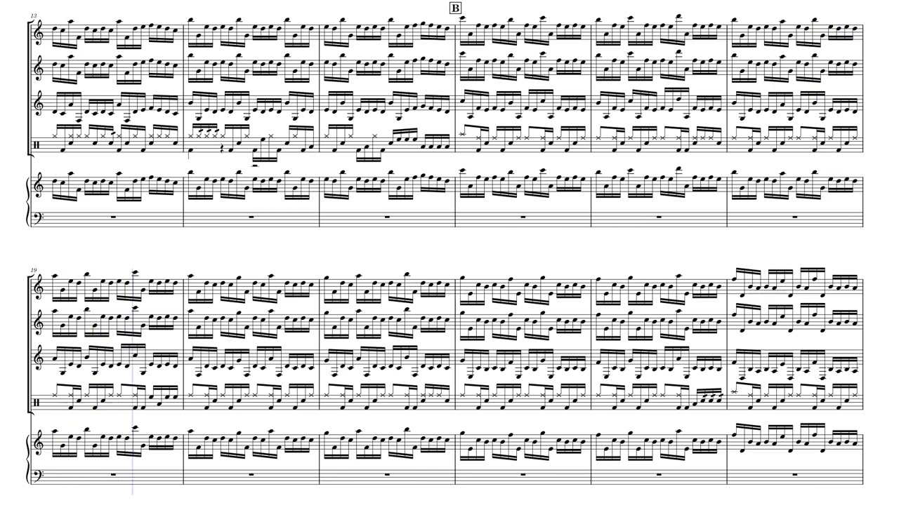 Alternating Strokes #3