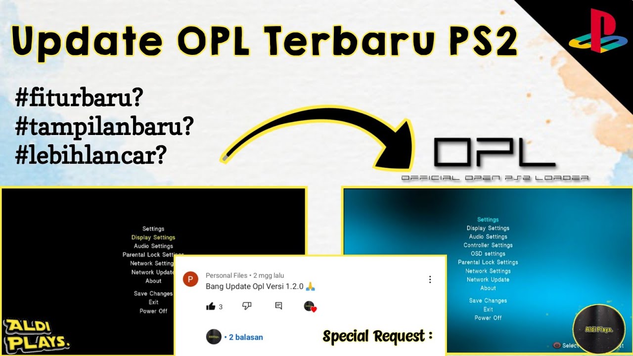 Update OPL PS2 Lagi❗❗❗┃Tutorials PS2