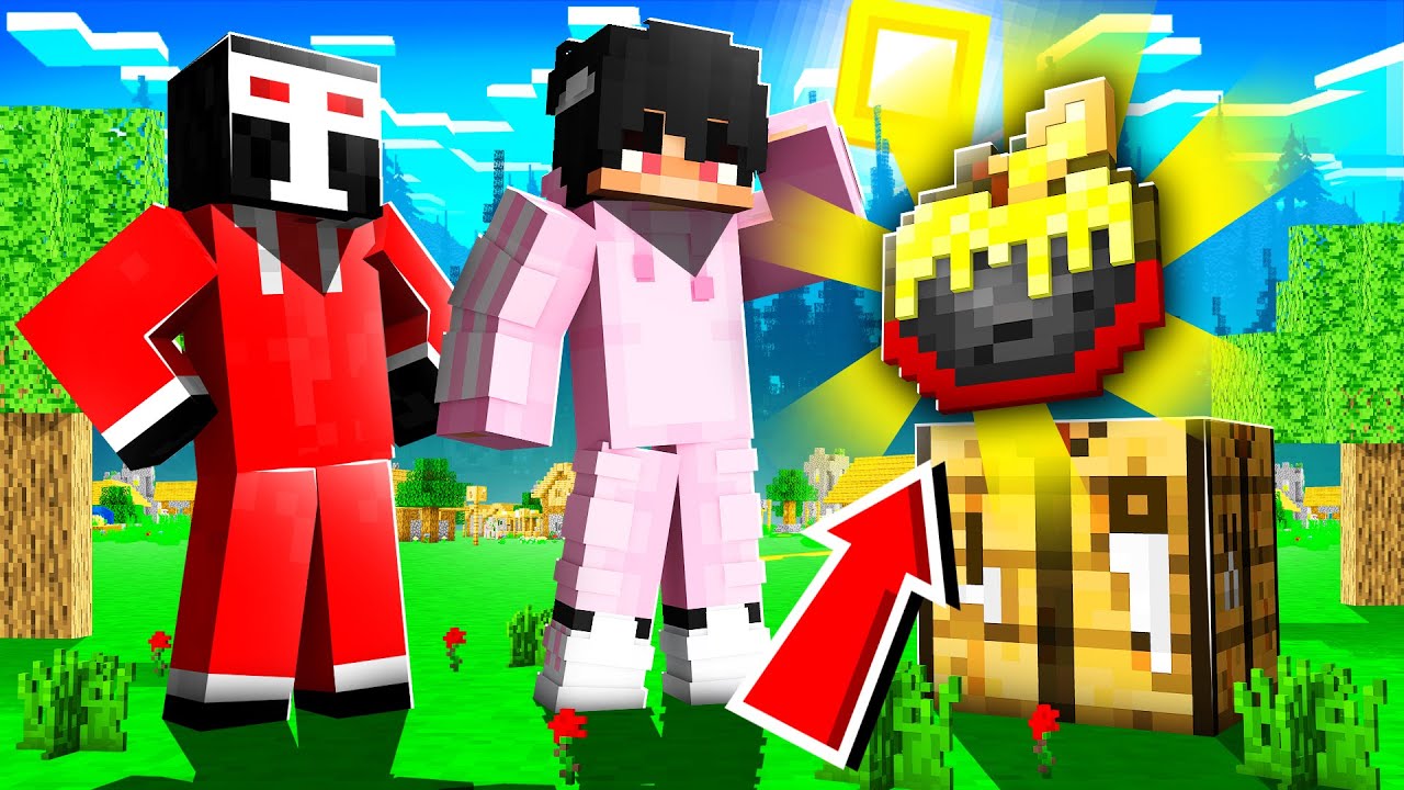 Pelasin MINECRAFTIA Kahdeksalla HACKER OMENALLA?! W/ @rookeri