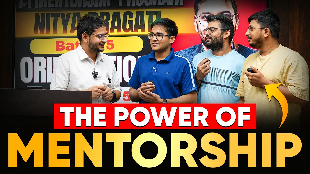 The Power of Mentorship: Nitya Pragati 2027 Batch 5 Orientation Lecture | Sajal Sir | Sarrthi IAS